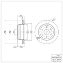 DFC GeoSPEC Coated Rotors - Plain