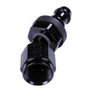 Russell 6AN Twist-Lok 30 Degree Hose End - Black
