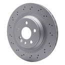 DFC 03-06 Mercedes-Benz CL55 AMG Rear Drilled GeoSPEC Coated Rotor