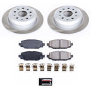 Power Stop 18-22 Jeep Wrangler Front and Rear Semi-Coated Rotor Kit