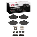 DFC 93-97 Ford Thunderbird Front 5000 Advanced Low Metallic Brake Pads and Hardware Kit