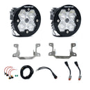 Baja Designs 19-25 Dodge Ram 2500/3500 Squadron Sport 2.0 Fog Pocket Kit (Wide Cornering) - Clear