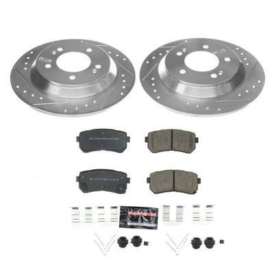 Power Stop 18-19 Hyundai Kona Front & Rear Z23 Evolution Sport Brake Kit