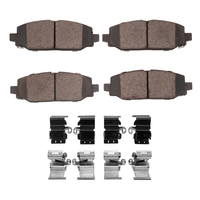 DFC 18-25 Jeep Wrangler Rear 5000 Advanced Ceramic Brake Pads and Hardware Kit
