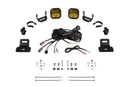 Diode Dynamics 17-24 Can-Am Maverick X3 SS3 Stage Series Ditch Light Kit - Sport Yellow Combo