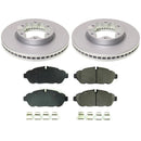 Power Stop 20-23 Ford Transit-350 HD Front and Rear Z17 Coated Brake Kit