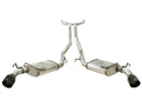 aFe MACHForce XP Exhaust 2.5in Stainless Steel CB/10-13 Chevy Camaro V6-3.6L (td) (gloss blk tip)