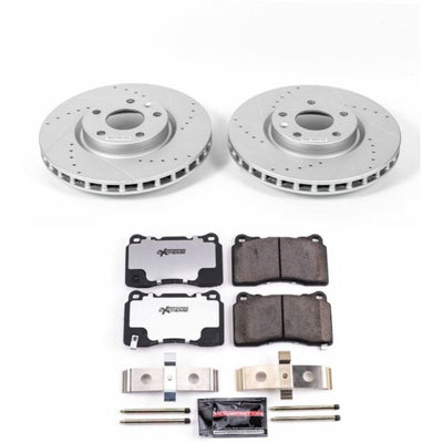 Power Stop 2014 Chevrolet Corvette Front & Rear Z26 Street Warrior Brake Kit