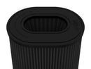 aFe Magnum FORCE Intake Air Filter w/Black Pro 5R 5-1/2IN F x (10x8)IN B x (8x6) T (Inverted) x 9IN