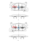 DBA 2021+ Genesis GV80 Street Series Rear Brake Pads