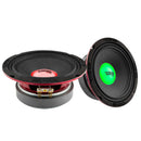 DS18 6.5in 250 Watts RMS 4 ohm Mid-Range Loudspeaker w/ RGB Dust Cap