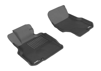 3D MAXpider 2006-2010 Infiniti M35 Kagu 1st & 2nd Row Floormats - Black