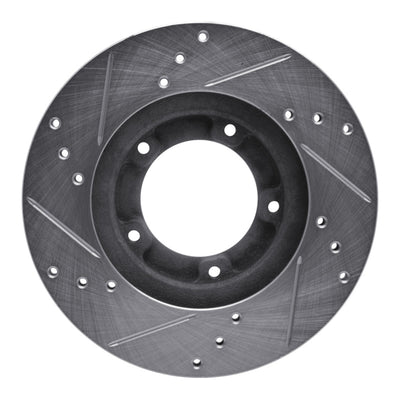 R1 95-04 Toyota Tacoma Front Drilled & Slotted Silver Brake Rotor Set