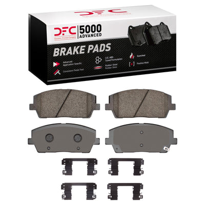 DFC 20-25 Hyundai Palisade Front & Rear Geospec Rotors with 5000 Advanced Brake Pads w/Hardware