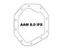 aFe 19-25 GM Trucks Front Diff Cover - Black w/ Machined Fins