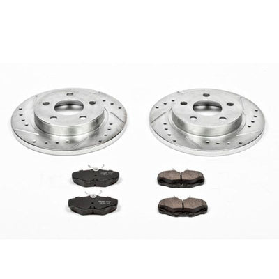 Power Stop 1995 Ford Taurus Front & Rear Z23 Evolution Sport Brake Kit