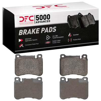 DFC 05-11 Mercedes-Benz SLK350 Front Low Metallic 5000 Advanced Brake Pads