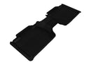3D MAXpider 2016-2017 Toyota Tacoma Access Cab Kagu 1st & 2nd Row Floormats - Black