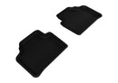 3D MAXpider 2012-2015 BMW X1 E84 Kagu 1st & 2nd Row Floormats - Black