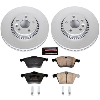 Power Stop 15-18 Volvo S60 Front & Rear Z23 Evolution Sport Coated Brake Kit