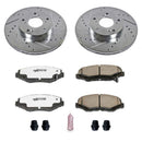 Power Stop 14-15 Acura ILX Front & Rear Z26 Street Warrior Brake Kit
