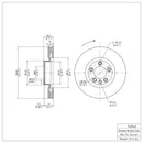 DFC GeoSPEC Coated Rotors - Plain