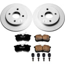 Power Stop 05-07 Ford Focus Front & Rear Z17 Evolution Geomet Coated Brake Kit