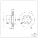 DFC Brake Rotors - Plain