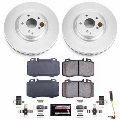 Power Stop 03-06 Mercedes-Benz CLK500 Front & Rear Z23 Evolution Sport Coated Brake Kit