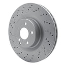 DFC 07-14 Mercedes-Benz S600 Front Drilled GeoSPEC Coated Rotor