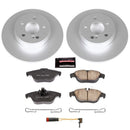 Power Stop 2015 Mercedes-Benz C250 Front & Rear Z23 Evolution Sport Coated Brake Kit