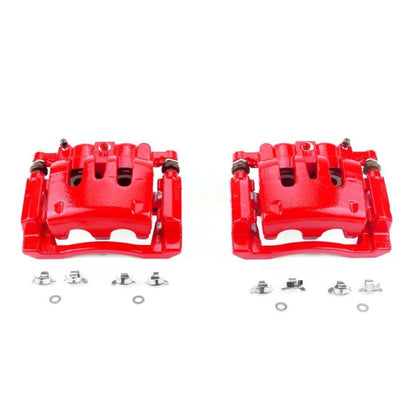 Power Stop 10-11 Ford F-350 Super Duty Front and Rear Z36 Coated Kit w/Calipers