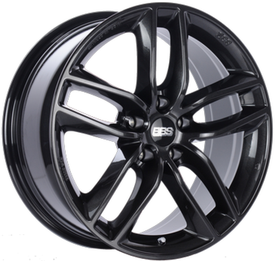 BBS SX 18x8 5x120 ET30 Crystal Black Wheel -72.5mm