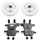 Power Stop 07-08 Jaguar S-Type Front & Rear Z23 Evolution Sport Coated Brake Kit