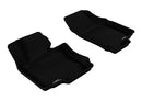 3D MAXpider 2005-2010 Volkswagen Jetta Kagu 1st & 2nd Row Floormats - Black