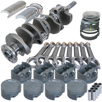 Eagle Ford FE 4.125in Crank 6.700in I-Beam Rods -26cc Inv Dome 4.090in Pistons Rotating Assembly