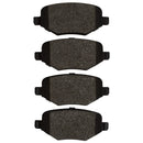 DFC 09-19 Lincoln Mkx Rear 4000 Hybridynamic Brake Pads