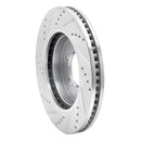 R1 06-10 Ford Explorer Sport Trac Front & Rear Drilled & Slotted Silver Brake Rotor Set