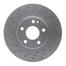DFC 12-17 Mercedes-Benz GLA200 (Mexico) Front Drilled GeoSPEC Coated Rotor