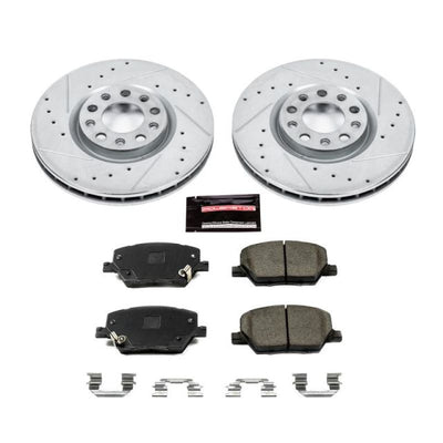 Power Stop 15-18 Jeep Renegade Front & Rear Z23 Evolution Kit w/Calipers