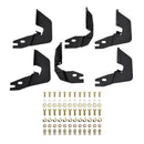 Westin 14-18 Chevrolet/GMC Silv/Seirra 1500 Double Cab Outlaw Nerf Step Bars - Textured Black