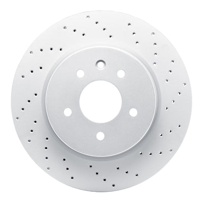 DFC 00-06 Jaguar XKR Rear Drilled GeoSPEC Coated Rotor