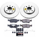 Power Stop 12-18 Fiat 500 Front & Rear Z23 Evolution Sport Coated Brake Kit