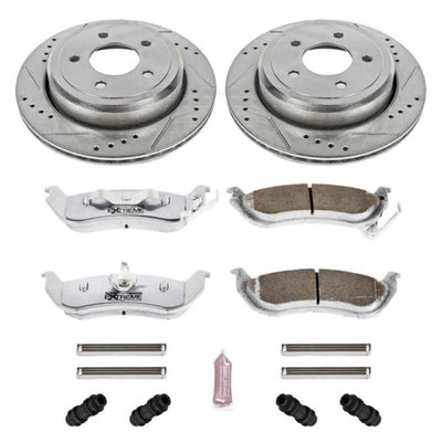 Power Stop 03-11 Ford Crown Victoria Front & Rear Z26 Street Warrior Brake Kit