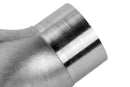 APR Cast Stainless Steel Double Y Splitter - 76mm (3in) to Quad 63.5mm (2.5in)