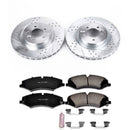Power Stop 2017 Land Rover Discovery Front & Rear Z23 Evolution Sport Brake Kit