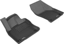 3D MAXpider 2015-2018 Volkswagen Golf Kagu 1st & 2nd Row Floormats - Black