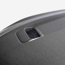 Anderson Composites 21-23 Ford Mustang Mach 1 Type-SK Double-Sided Carbon Fiber Hood