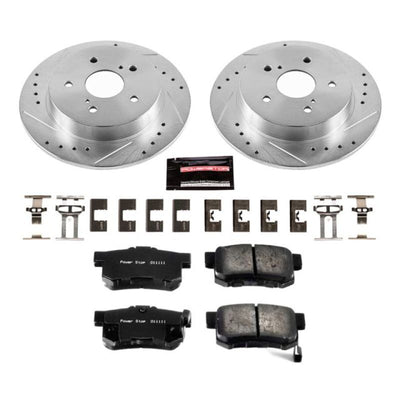 Power Stop 07-13 Suzuki SX4 Front & Rear Z23 Evolution Sport Brake Kit