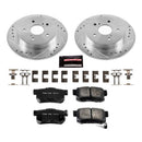 Power Stop 07-13 Suzuki SX4 Front & Rear Z23 Evolution Sport Brake Kit